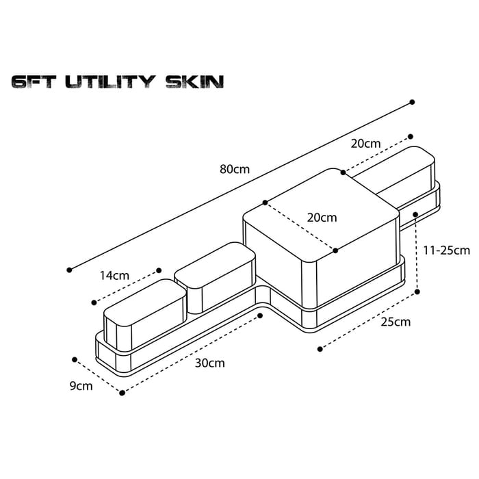Nash Scope OPS Utility Rod Skin - 6ft Rods 9