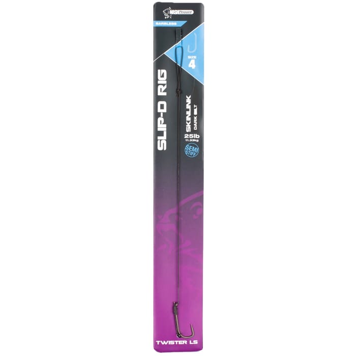 Nash Slip-D Rig Barbless Size 4