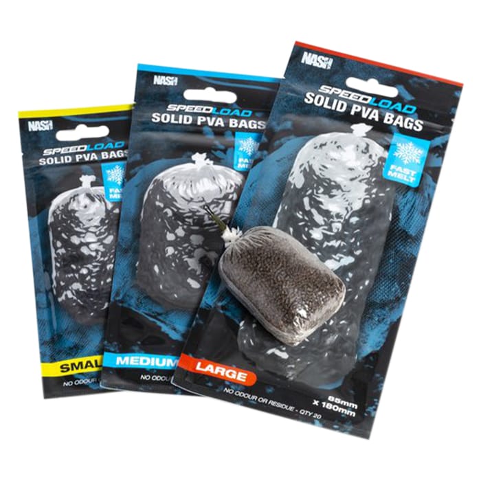 Nash Speedload Solid Fishing PVA Bag Fast Melt