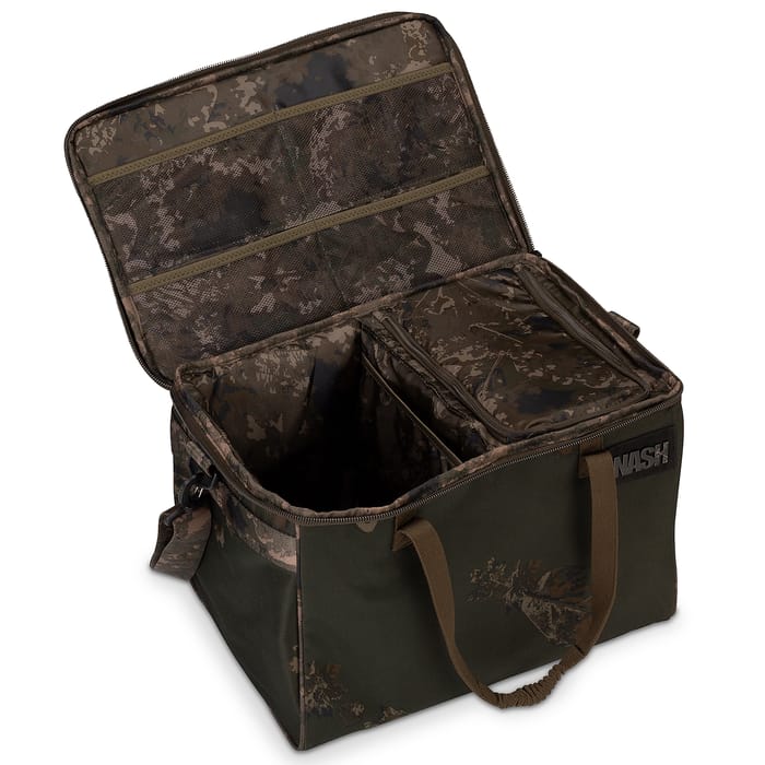 Nash Subterfuge Fishing Food Bag Open 1