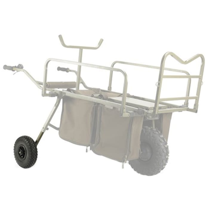 Nash Trax Power Barrow Rear Wheel Kit In Use 1