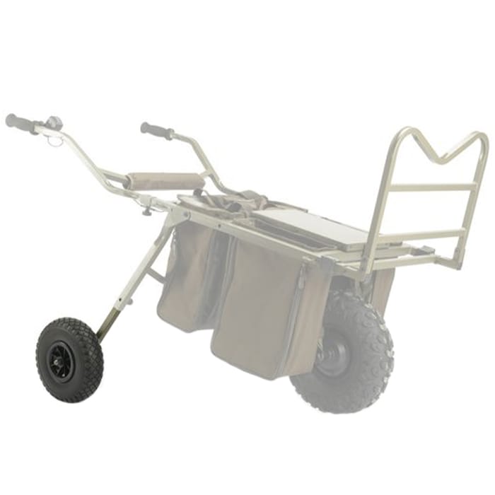 Nash Trax Power Barrow Rear Wheel Kit In Use 2