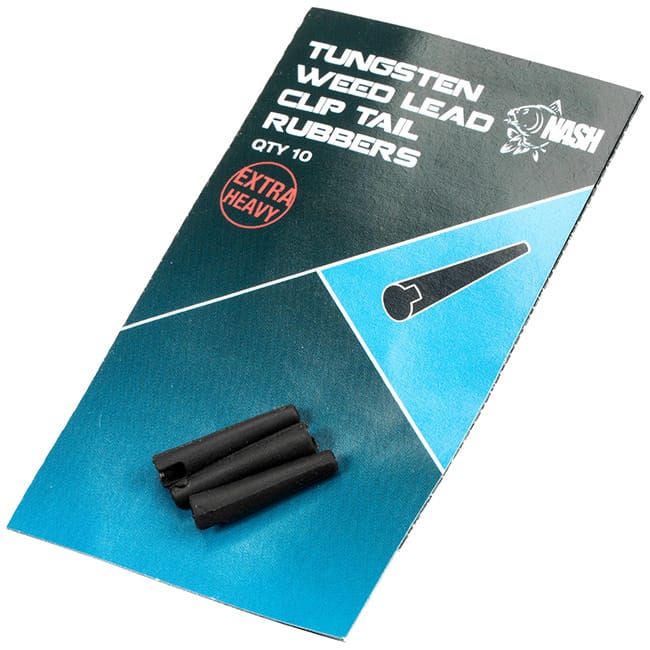 Nash Tungsten Weed Lead Clip Tail Rubber