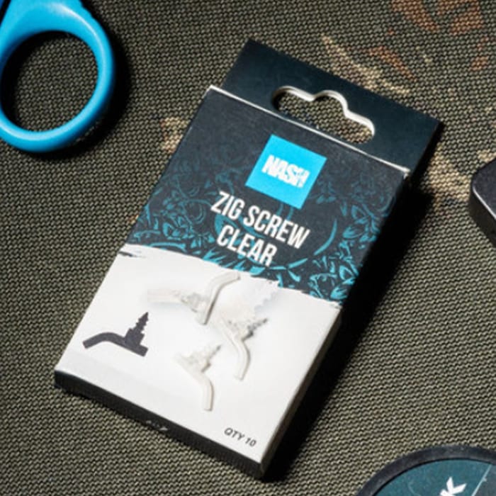 Nash Zig Screws - Clear