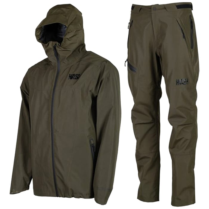 Nash ZT Green Waterproof Jacket & Trouser Set
