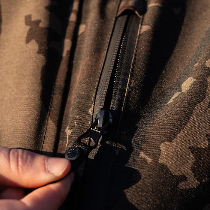 Nash ZT Helluva 3 In 1 Waterproof Jacket Camo In Use 6