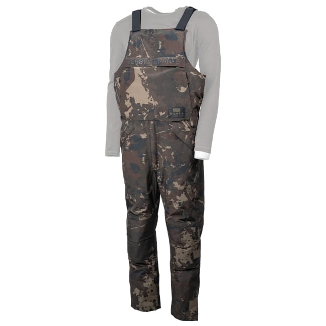 Nash ZT Helluva Waterproof Bib & Brace Camo