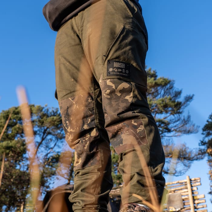 Nash ZT Low Key Thermal Combat Trousers In Use 3