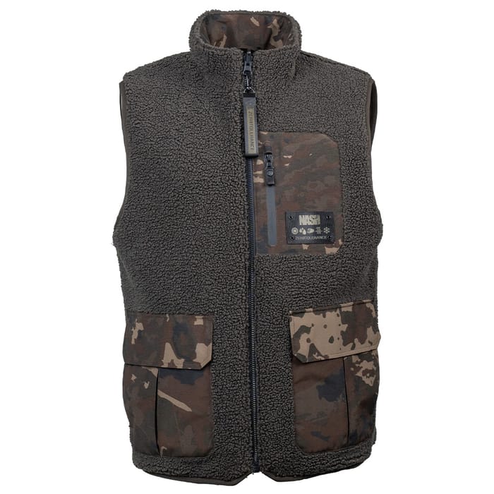 Nash ZT Sherpa Fleece Reversible Body Warmer 3