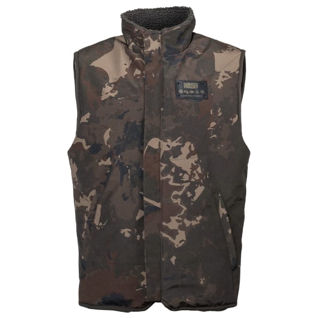 Nash ZT Sherpa Fleece Reversible Body Warmer