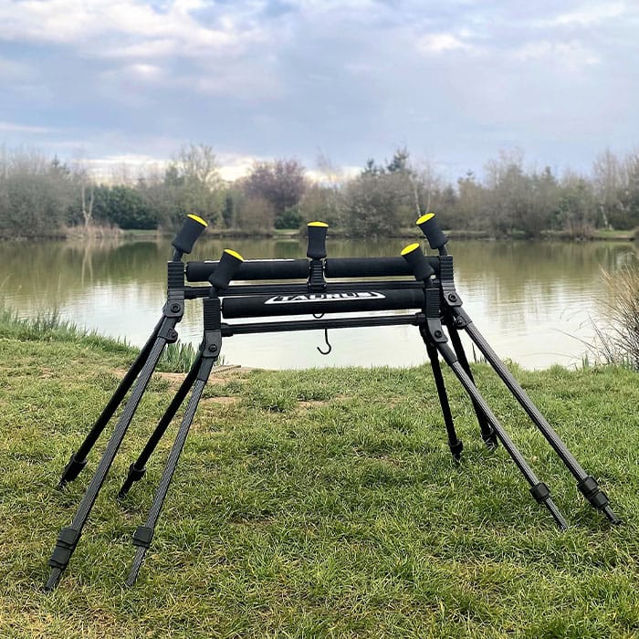 NuFish Taurus 600 Twin Pole Roller In Use 6