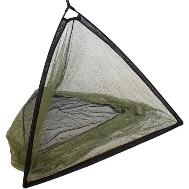 NGT Two-Tone Specimen Landing Net 42" Inc Metal ‘V’ Block & Stink Bag