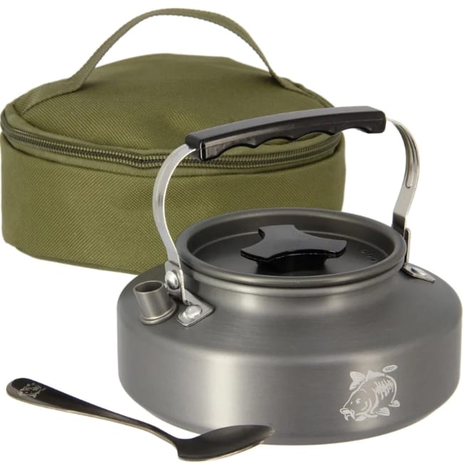 NGT Aluminium Outdoor Kettle Set Gun Metal - 0.80L