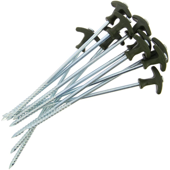 NGT Bivvy Pegs in Case 1
