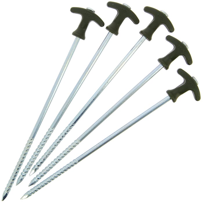 NGT Bivvy Pegs in Case 5