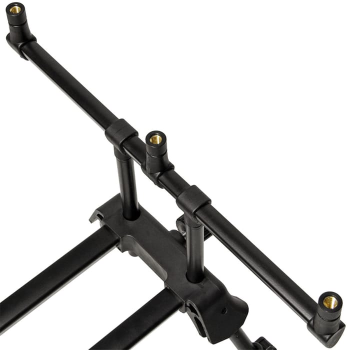 NGT Dual Line PLUS 3 Rod Twin Bar Pod Close Up