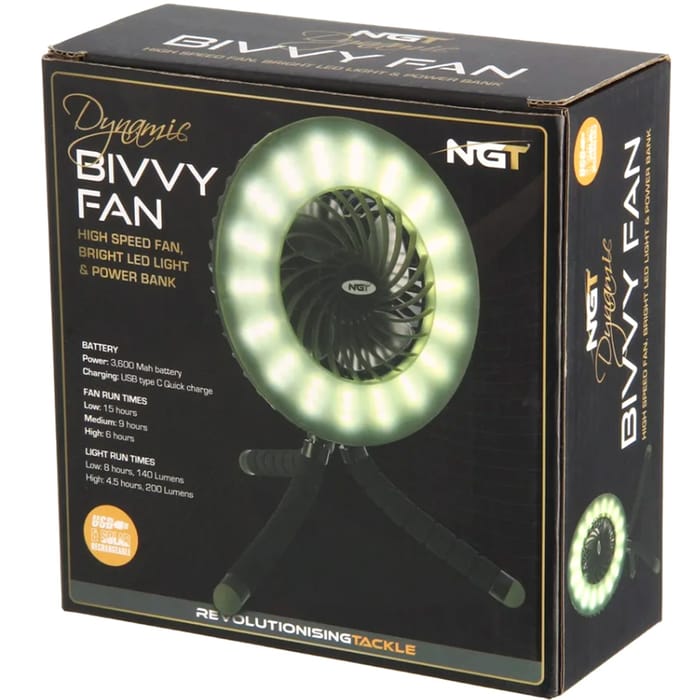 NGT Dynamic Fan + Light + Powerbank 4