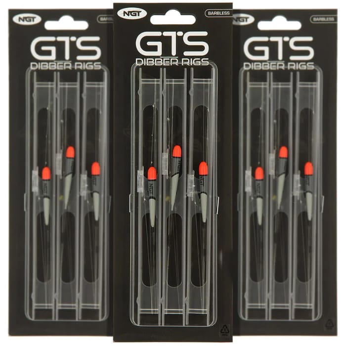 NGT GTS Dibber Carp Pole Rigs Assorted 4