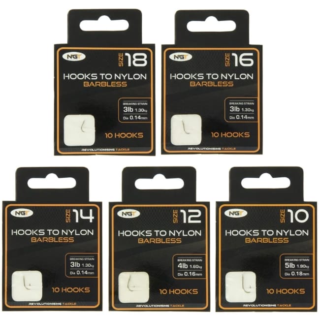 NGT Hooks To Nylon Combo