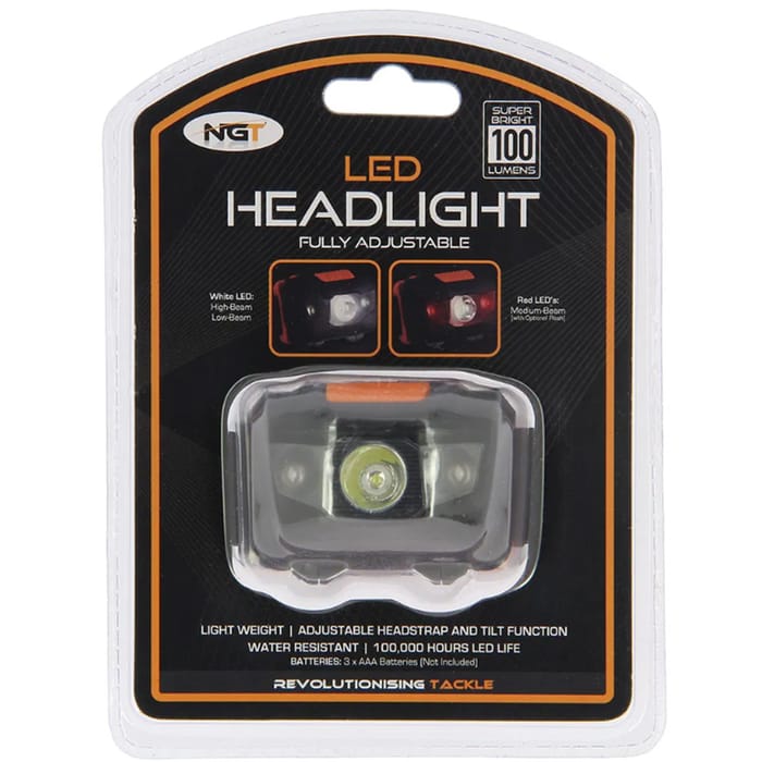 NGT LED Headtorch - 100 Lumens