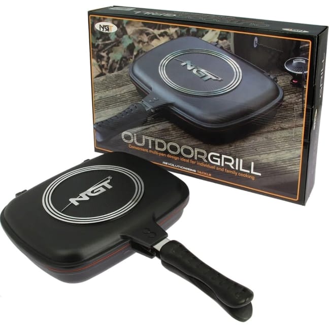 NGT Outdoor Double Grill Pan 2