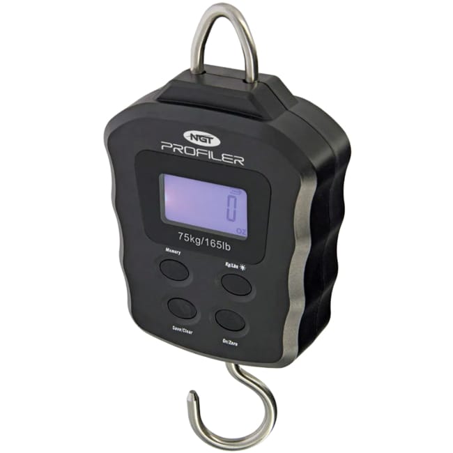 NGT Profiler Heavy Duty Digital Scales 165lb / 75kg Inc Neoprene Case