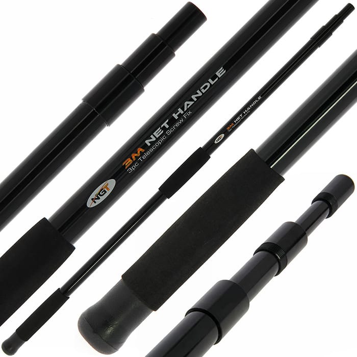 NGT Specimen Screw-Fix Landing Net Handle 3m
