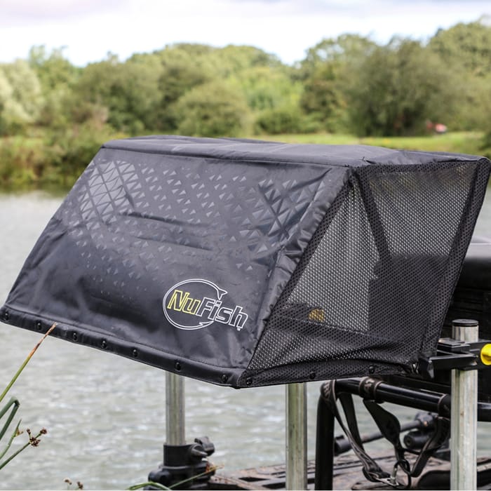 NuFish 6040 Tray with Hood In Use
