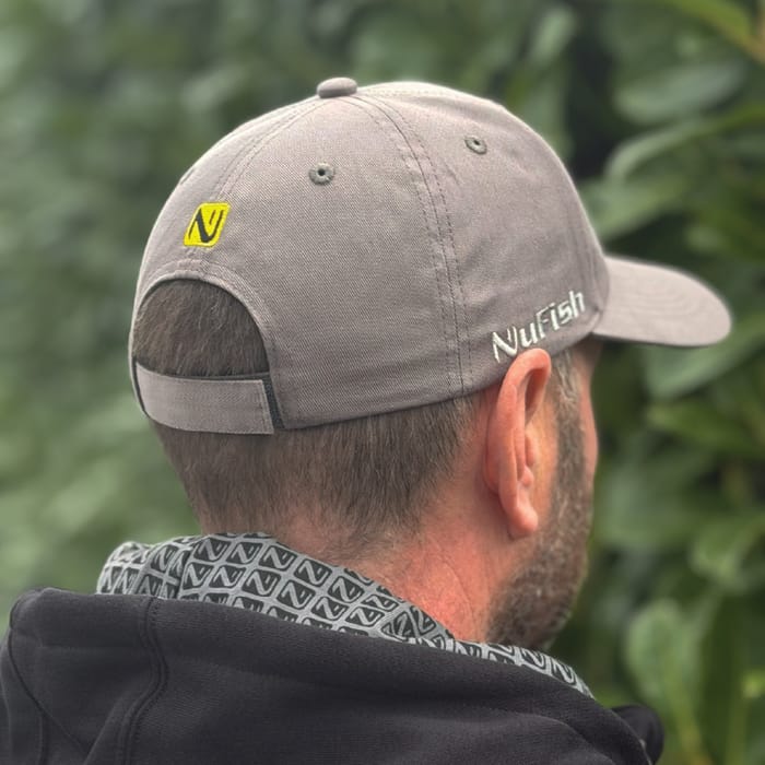 NuFish 6 Panel Grey Cap