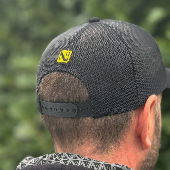 NuFish Black Trucker Cap