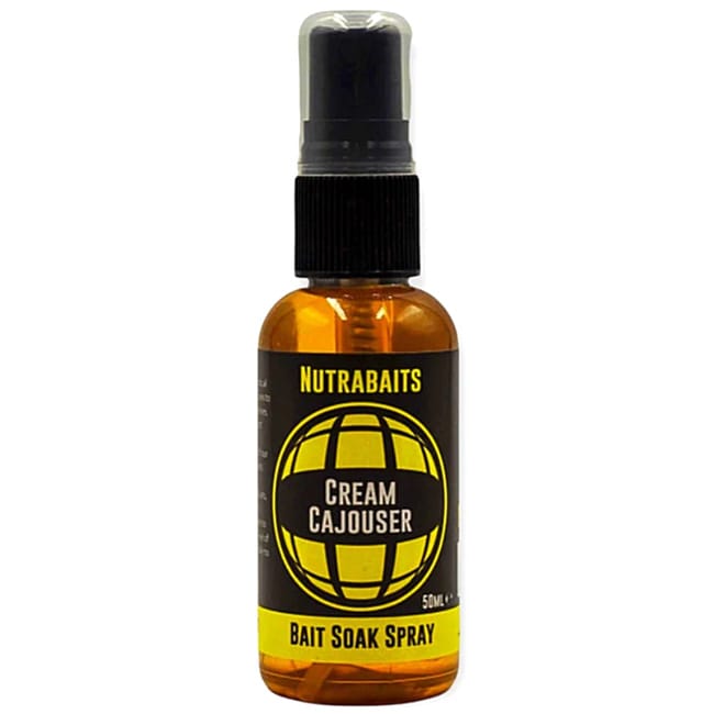 Nutrabaits Cream Cajouser Fishing Bait Soak Spray 50ml
