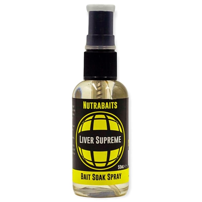 Nutrabaits Liver Supreme Fishing Bait Soak Spray 50ml