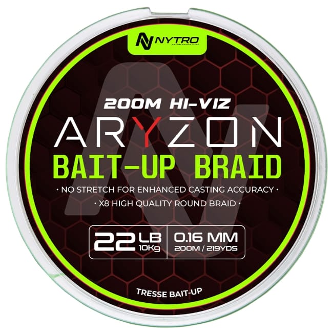 Nytro Aryzon Hiviz Bait-Up Braid 200m
