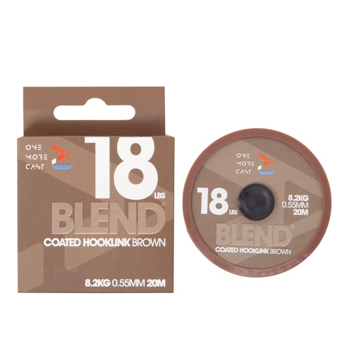 OMC Blend Coated Hooklink Brown 20m 2