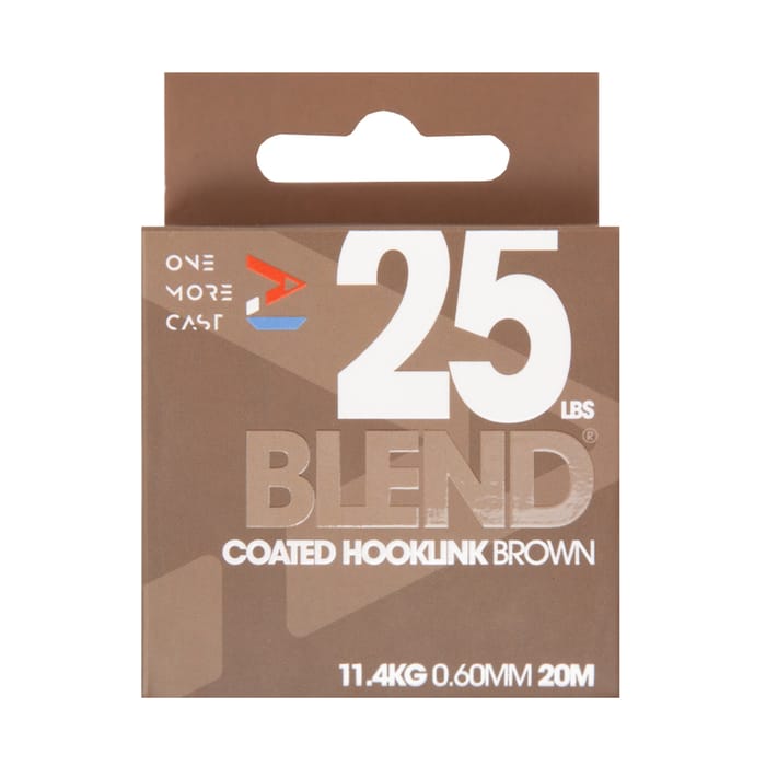 OMC Blend Coated Hooklink Brown 20m 3