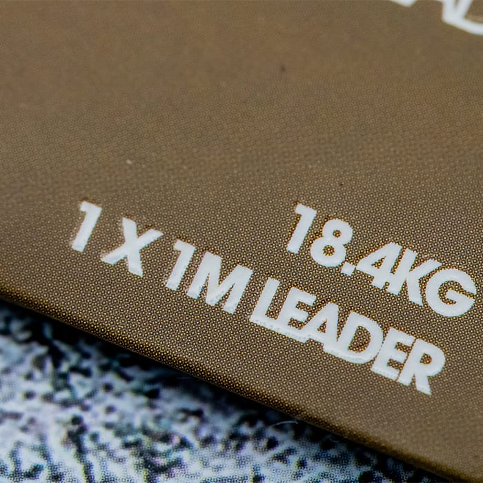 OMC Blend Fuzed QC Fishing Leader Close Up Details