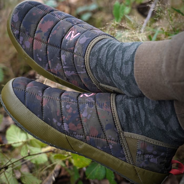 OMC Camo Slippers In  Use 6