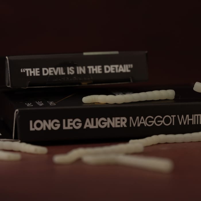 OMC Dazzlers Long Leg Aligner White Maggot 2