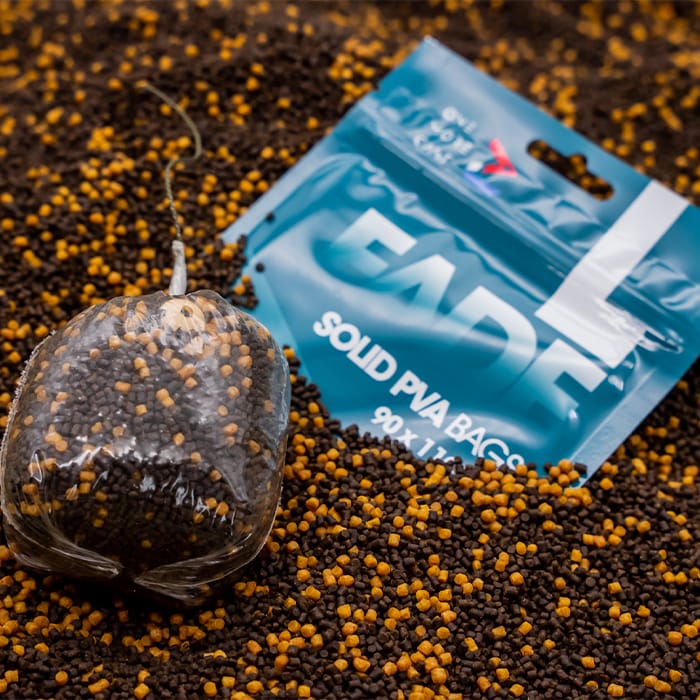 OMC Fade PVA Solid Fishing Bags Close Up 1