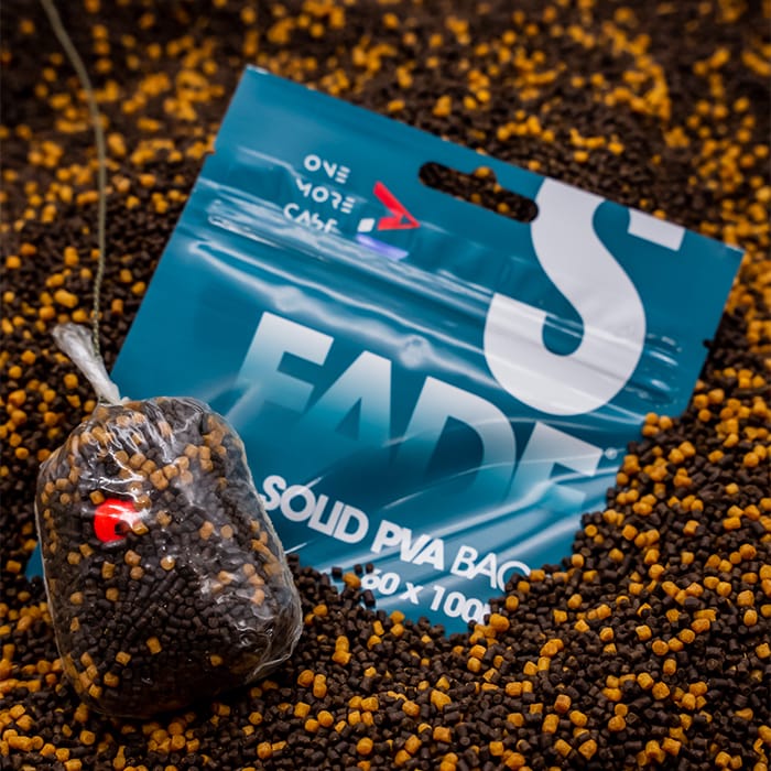 OMC Fade PVA Solid Fishing Bags Close Up 4
