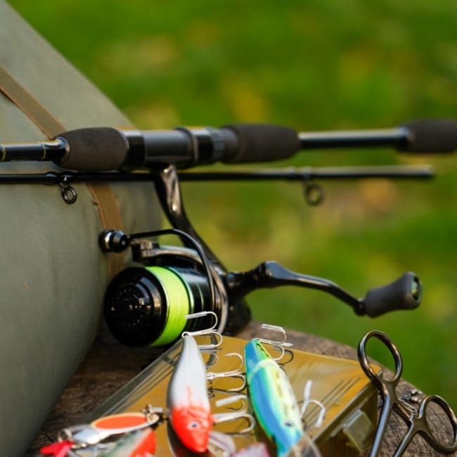OMC FC Spin Lure Rod & Reel Combo