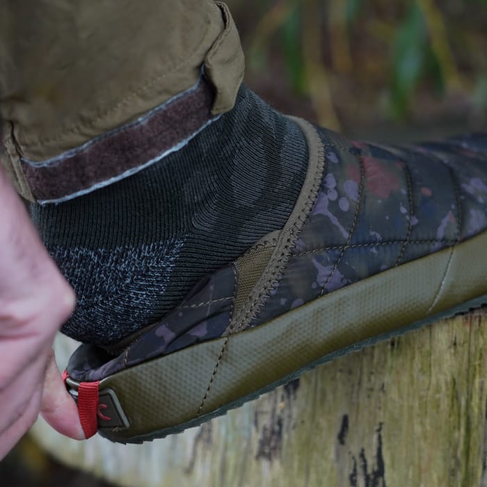 OMC Forrest Heel Camo Socks In Use