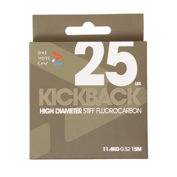 OMC Kickback High Diameter Stiff Flourocarbon Fishing Line 15m 1
