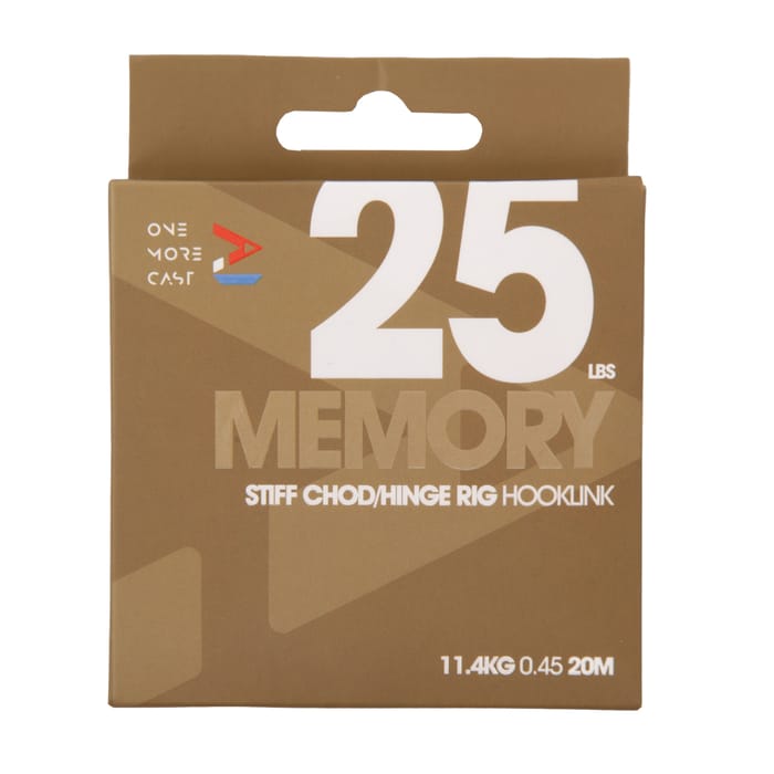 OMC Memory Stiff Chod Hinge Rig Fishing Hooklink 20m 1