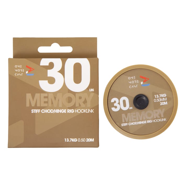 OMC Memory Stiff Chod Hinge Rig Fishing Hooklink 20m 5