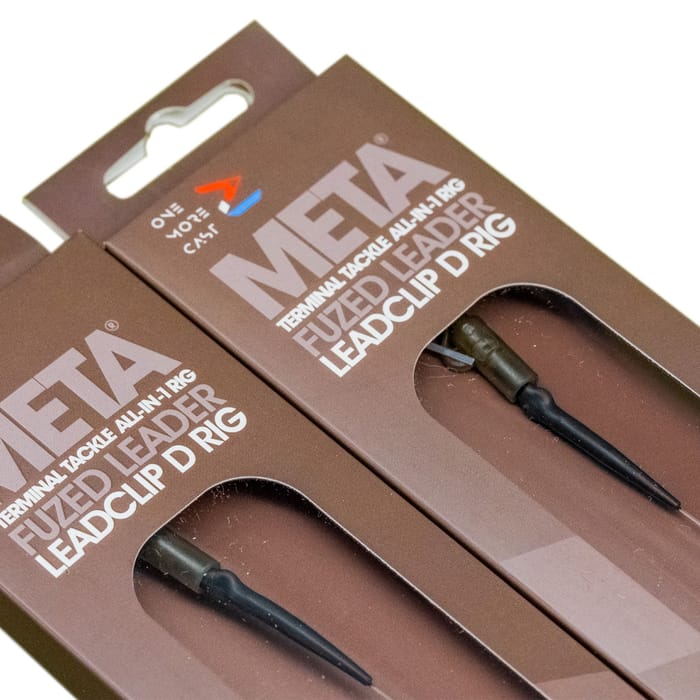OMC Meta All-In-1 Rig Fuzed Fishing Leader Lead Clip D-Rig 1