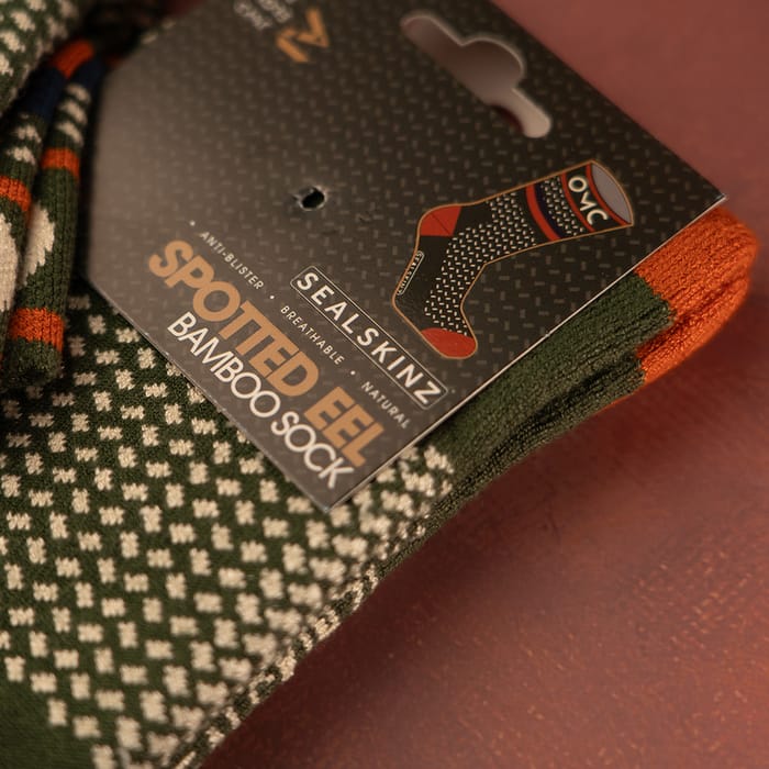 OMC Spotted EEL Bamboo Stripe Socks 2