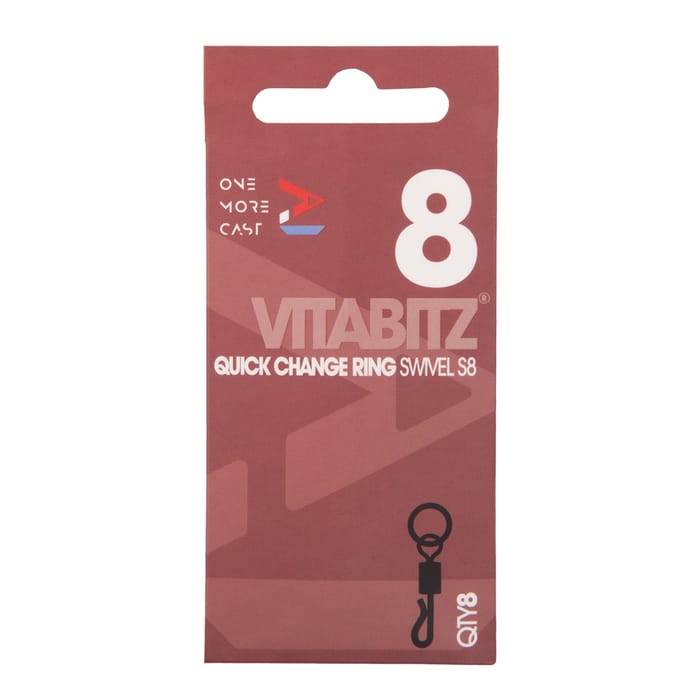 OMC Vitabits Quick Change Ring Fishing Swivel 1