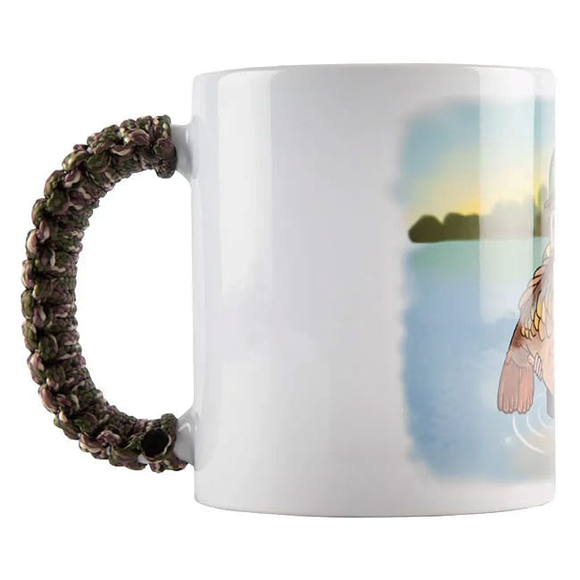 Paracord Camo Handle Mug Carp Mad Dad 2