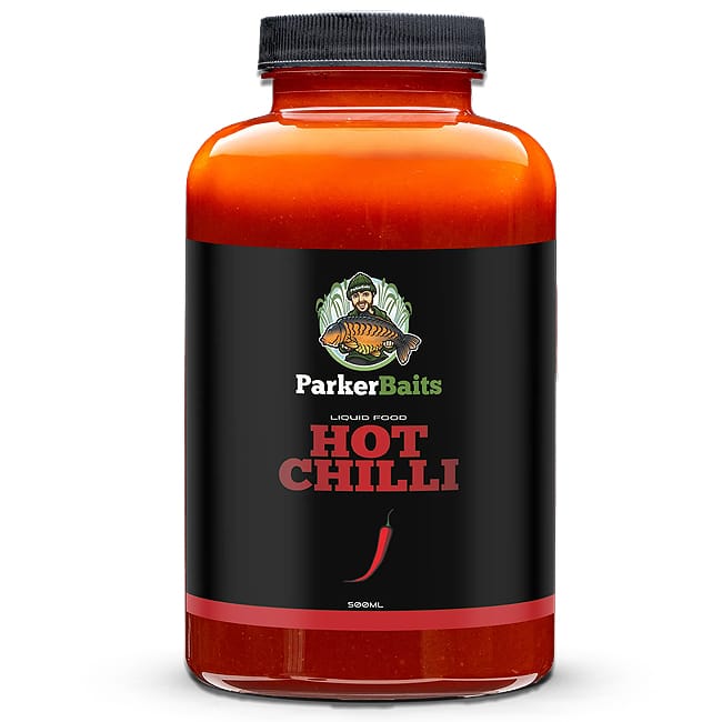 Parker Baits Liquid Food 500ml - Hot Chilli